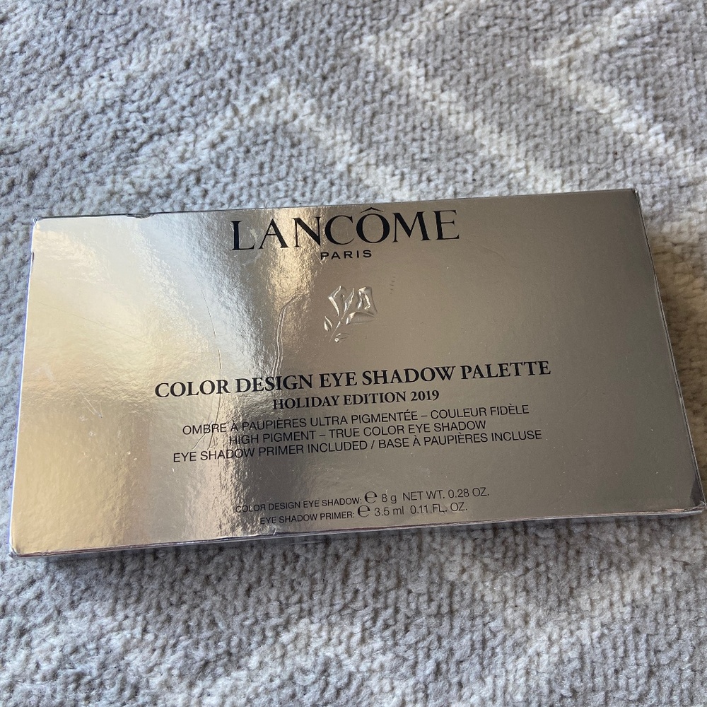 LANCÔME EYE SHADOW PALETTE holiday edition 2019 new